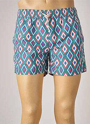 Short de bain imprimé fantaisie vert RIPA RIPA homme