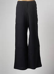 Pantalon large noir JENA LEE pour femme seconde vue