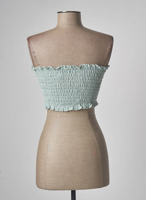 Top bleu JENA LEE pour femme