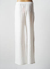 Pantalon large blanc JENA LEE pour femme seconde vue