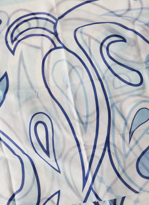 Echarpe bleu FOFOLLES pour femme