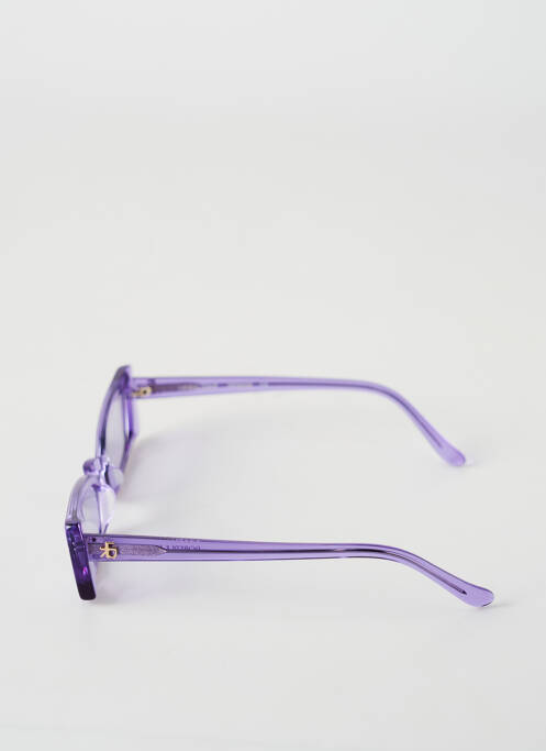 Lunettes de soleil violet ROBERI & FRAUD pour femme