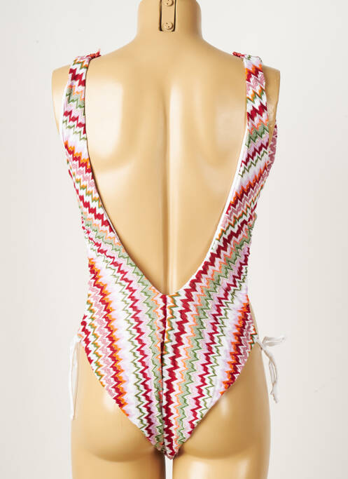 Maillot de bain 1 pièce blanc PHO pour femme