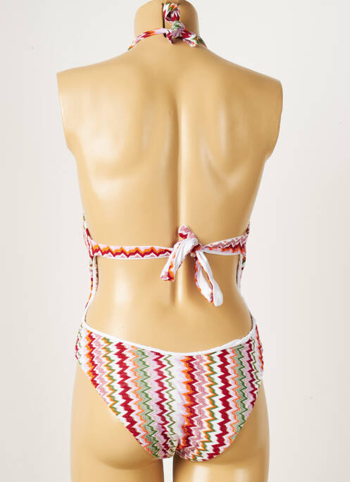 Maillot de bain 1 pièce blanc PHO pour femme