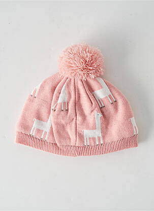Bonnet imprimé fantaisie rose ESPRIT fille