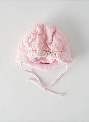 Bonnet fermeture liens à nouer rose STERNTALER fille