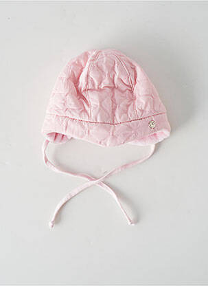 Bonnet fermeture liens à nouer rose STERNTALER fille