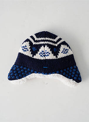 Bonnet imprimé fantaisie bleu CATIMINI garçon