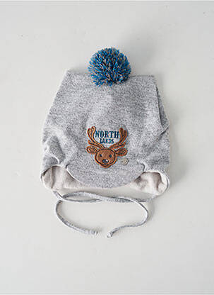Bonnet empiècements gris STERNTALER garçon