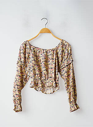 Top manches longues manches longues jaune GARCIA fille