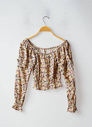 Top manches longues manches longues jaune GARCIA fille