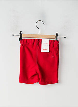 Bermuda poches rouge CATIMINI fille