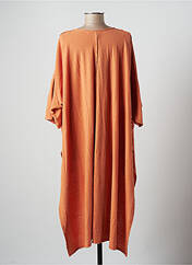Robe mi-longue orange KEDZIOREK pour femme seconde vue
