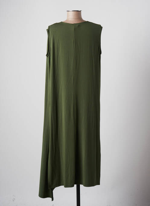 Robe mi-longue vert LOTUS EATERS pour femme