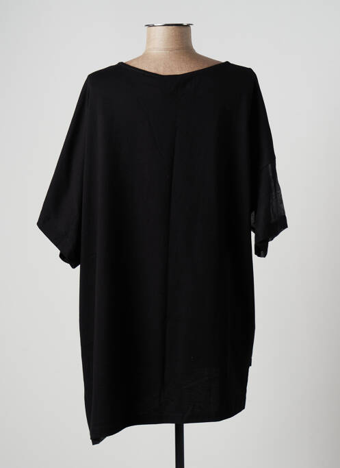 Tunique manches courtes noir LOTUS EATERS pour femme
