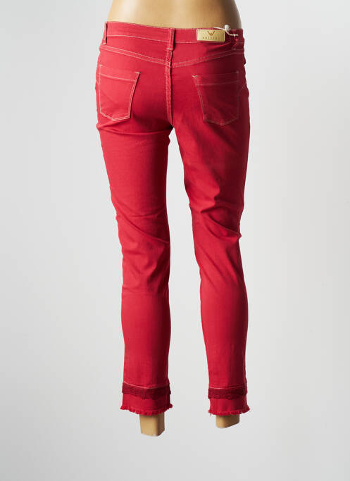 Pantalon 7/8 rouge WALTRON pour femme