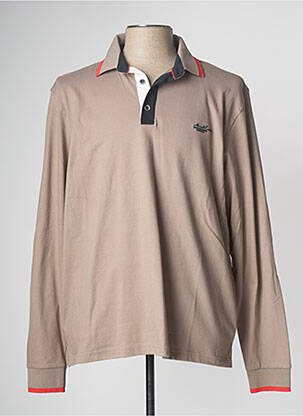 Polo beige MONTE CARLO pour homme