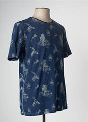 T-shirt bleu MONTE CARLO pour homme seconde vue