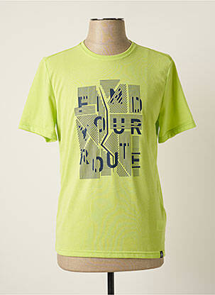 T-shirt vert ODLO pour homme