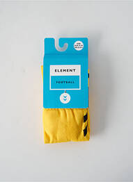 Chaussettes stretch jaune ELEMENT homme