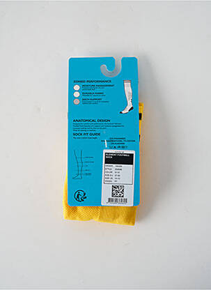 Chaussettes imprimé fantaisie jaune ELEMENT garçon