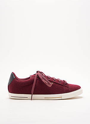Baskets tissage satiné talon plat jusqu'à 3cm violet LE COQ SPORTIF femme