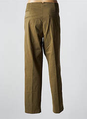 Pantalon droit vert EUROPEAN CULTURE pour femme seconde vue