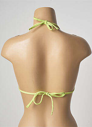 Haut de maillot de bain stretch haut soutien-gorge avec mousse de rembourrage amovible vert RIO DE SOL femme