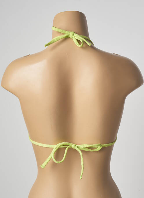 Haut de maillot de bain stretch haut soutien-gorge avec mousse de rembourrage amovible vert RIO DE SOL femme