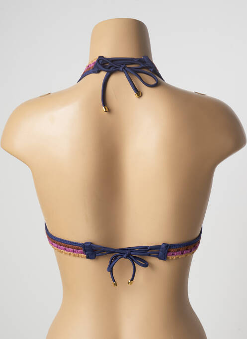 Haut de maillot de bain bleu DESPI pour femme