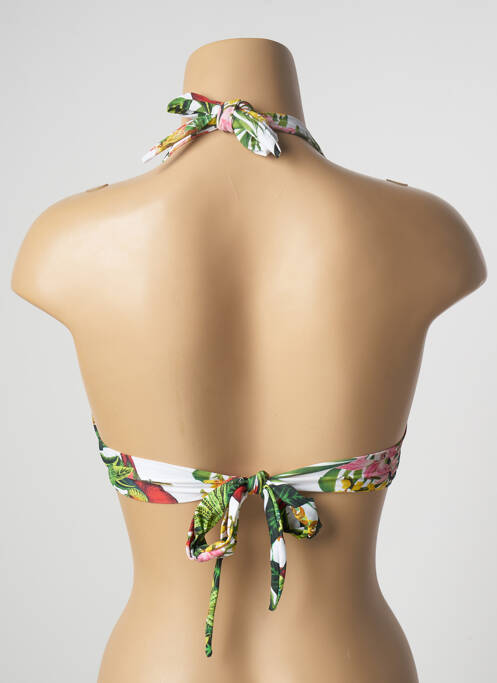 Haut de maillot de bain vert BLUEMAN femme