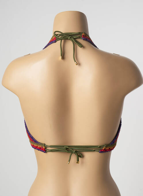 Haut de maillot de bain stretch vert DESPI femme