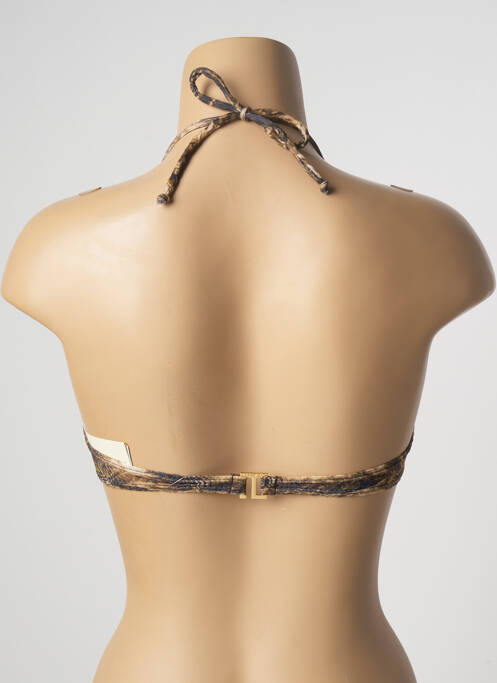 Haut de maillot de bain marron MAR RIO femme