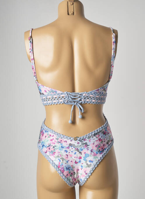 Maillot de bain 1 pièce bleu DESPI pour femme