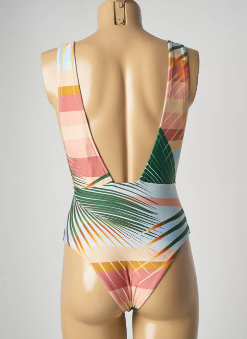 Maillot de bain 1 pièce vert SALINAS pour femme