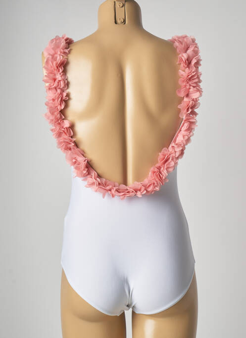 Maillot de bain 1 pièce blanc BRAZILIAN BIKINI SHOP pour femme