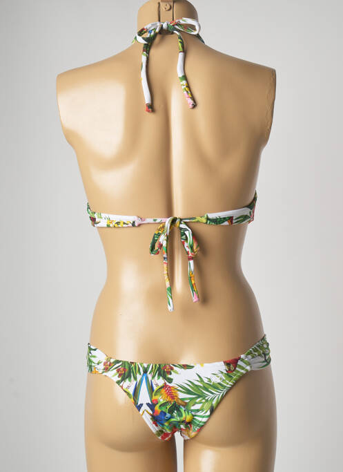 Maillot de bain 1 pièce vert BLUEMAN pour femme