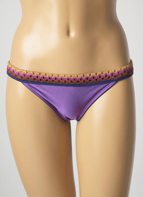 Bas de maillot de bain violet DESPI femme