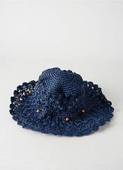 Chapeau bleu DESPI pour femme seconde vue