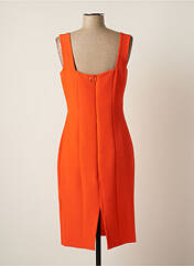 Robe mi-longue orange ARBIGLI pour femme seconde vue