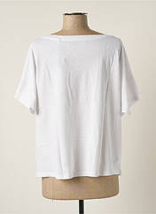 T-shirt blanc SCHOOL RAG pour femme seconde vue