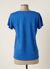 T-shirt bleu SCHOOL RAG pour femme seconde vue