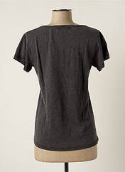 T-shirt gris SCHOOL RAG pour femme seconde vue