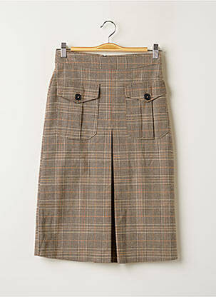 Jupe courte poches beige SCHOOL RAG femme
