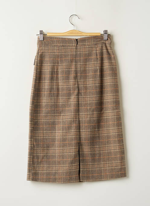 Jupe courte beige SCHOOL RAG pour femme