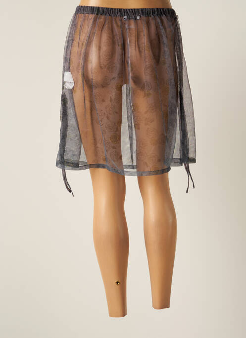 Jupe courte gris MYRINE ANTWERP pour femme