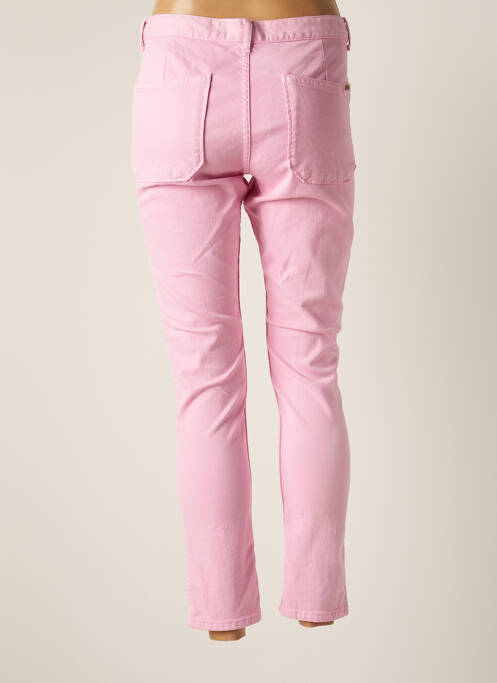 Pantalon droit rose ACQUAVERDE pour femme