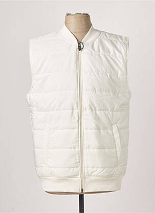 Doudoune poches sans capuche blanc MARVELIS homme