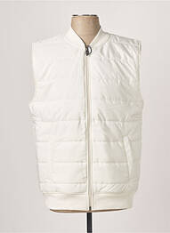 Doudoune poches sans capuche blanc MARVELIS homme
