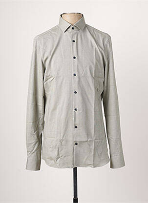 Chemise manches longues imprimé fantaisie vert MARVELIS homme